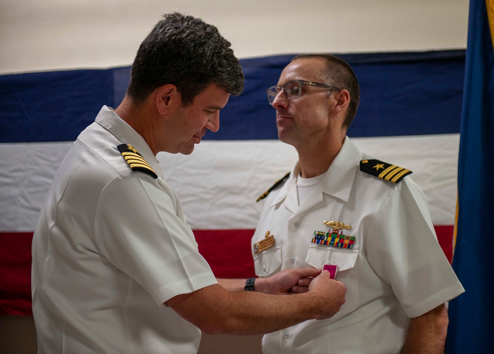 USS Jefferson City Holds Change-of-Command Ceremony