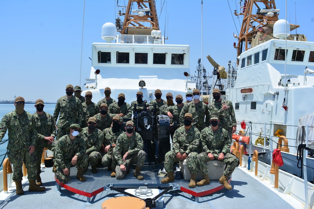 U.S. Coast Guard Cutter Maui returns to NSA Bahrain