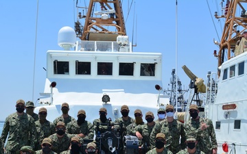 U.S. Coast Guard Cutter Maui returns to NSA Bahrain