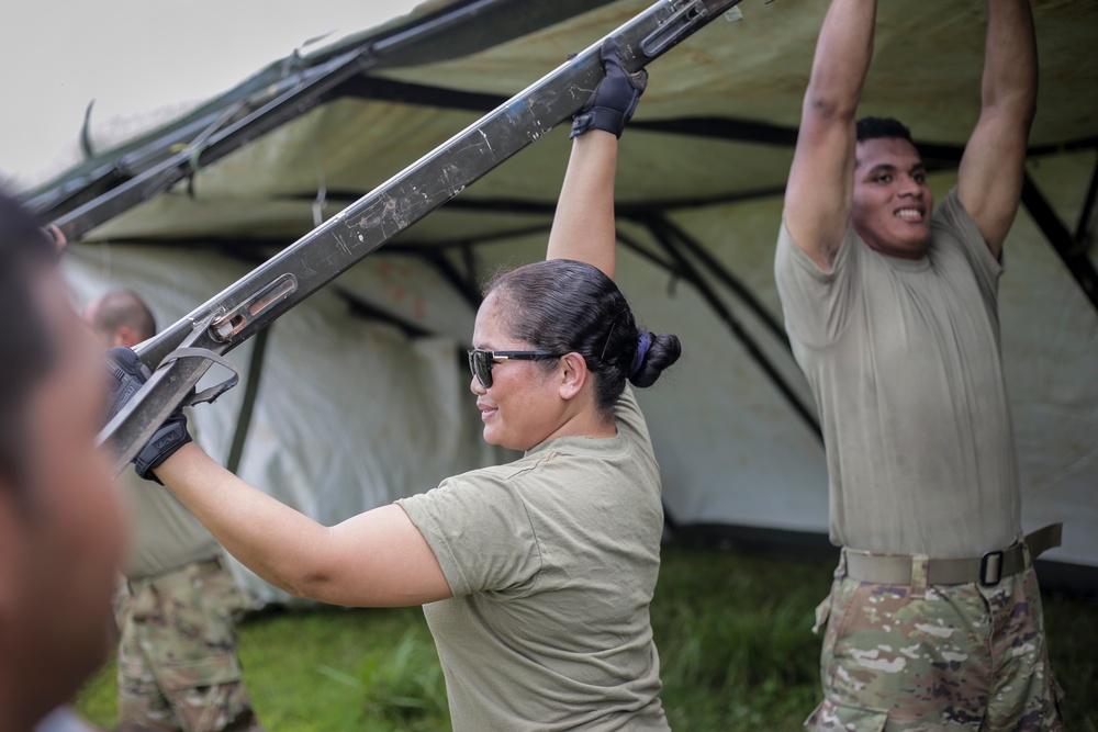 U.S. Army Reserve joins Typhoon Mawar response