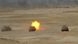 Task Force Spartan units build combined arms interoperability with Qatari military during 2023 Al Adheed exercise