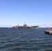 USS Mount Whitney Departs Tallinn, Estonia