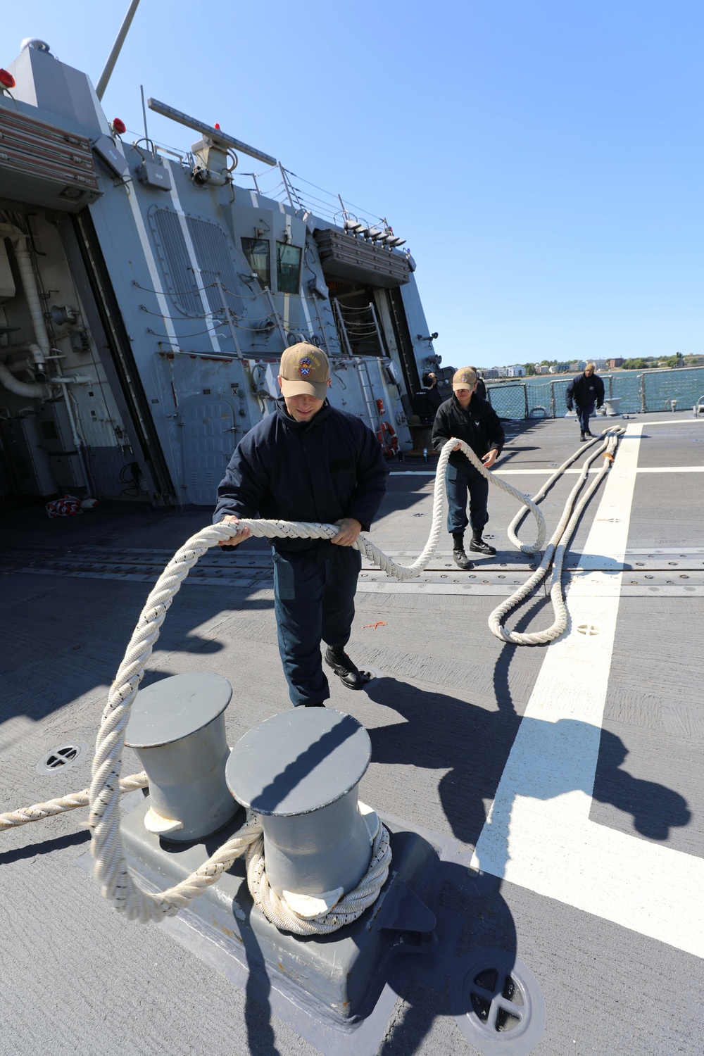 USS Paul Ignatius Departs Tallinn, Estonia