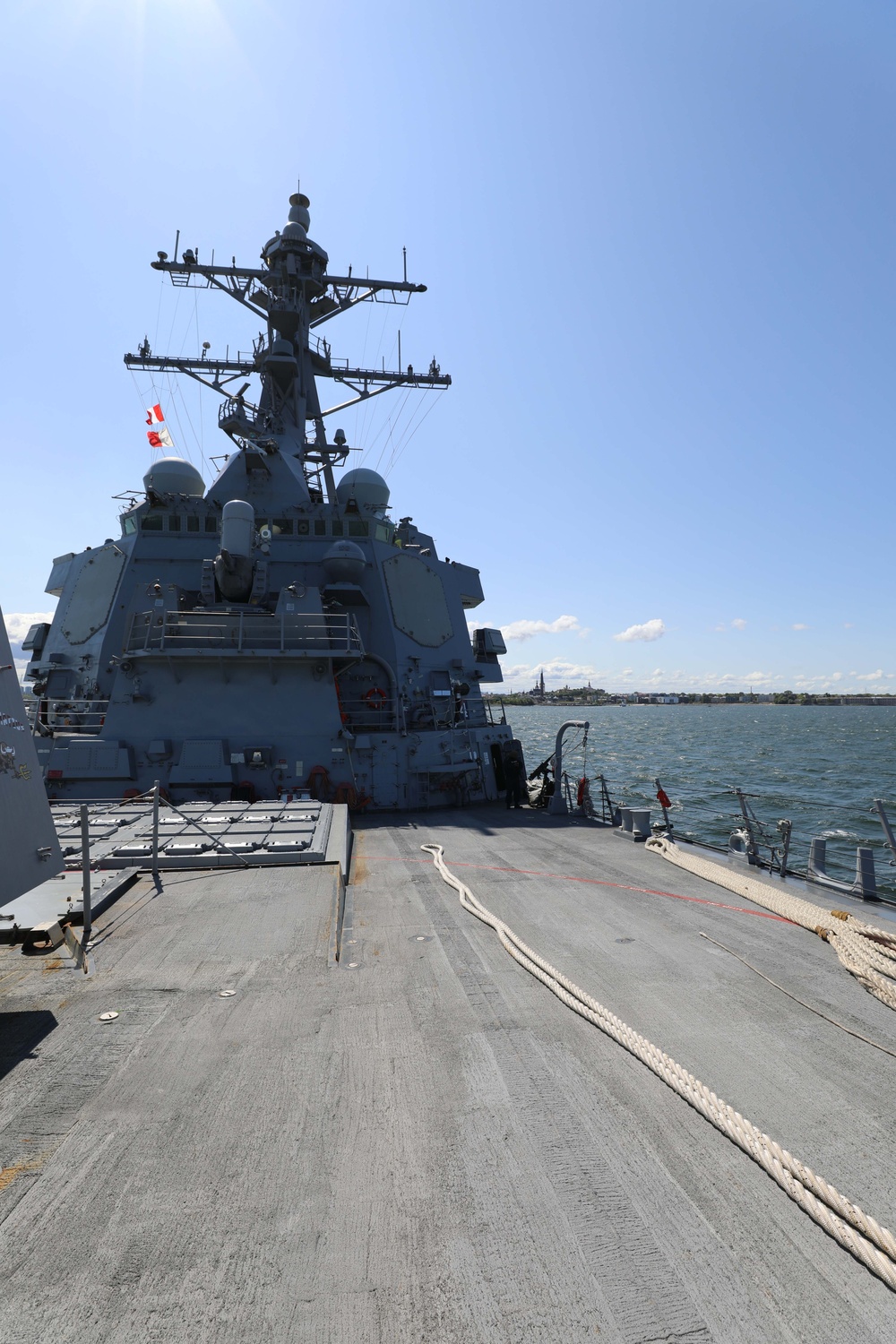 USS Paul Ignatius Departs Tallinn, Estonia