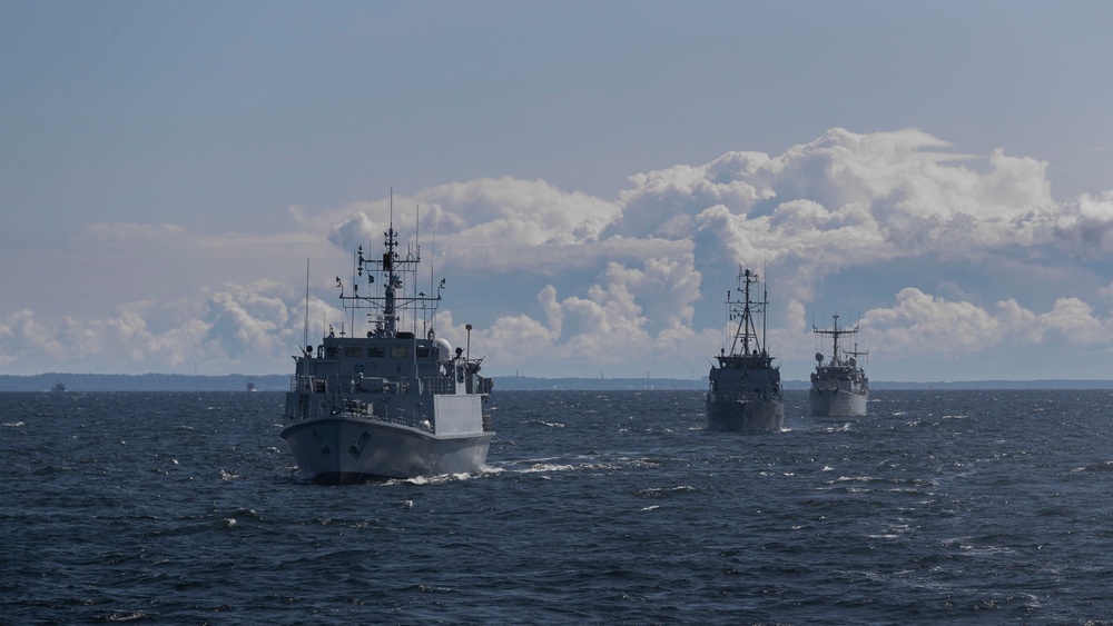 DVIDS Images NATO and Sweden sail in formation during BALTOPS 23