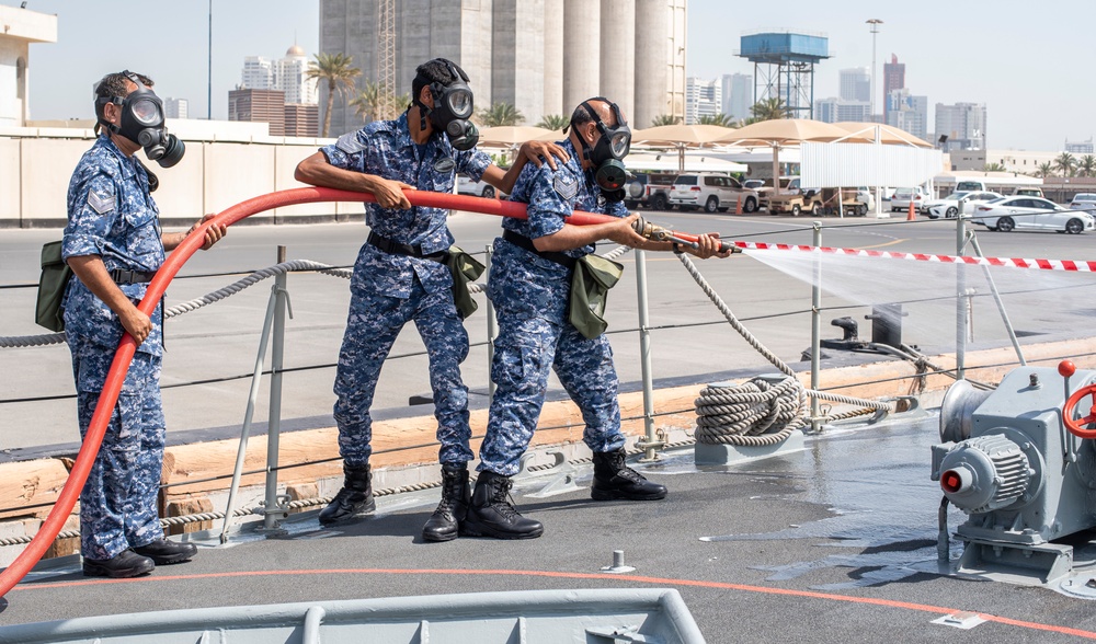 TF 51/5 conducts CBRN SMEE with Royal Bahraini Naval Force