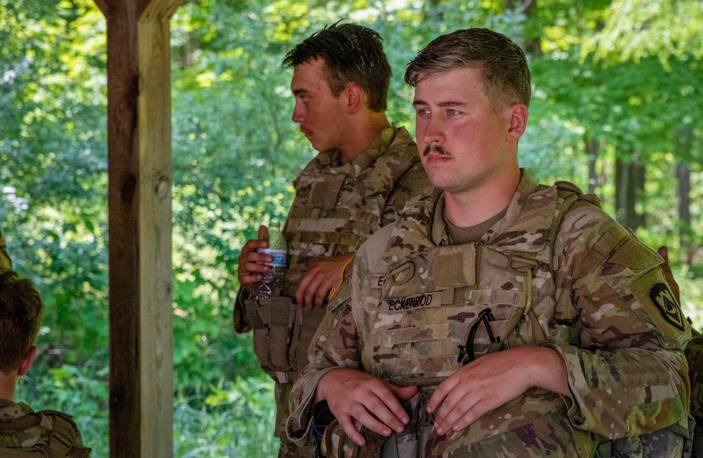 119th Engineer Company (Sapper) Trains on Demo Operations and Breaching Shotguns as Part of Training While at Camp Dawson