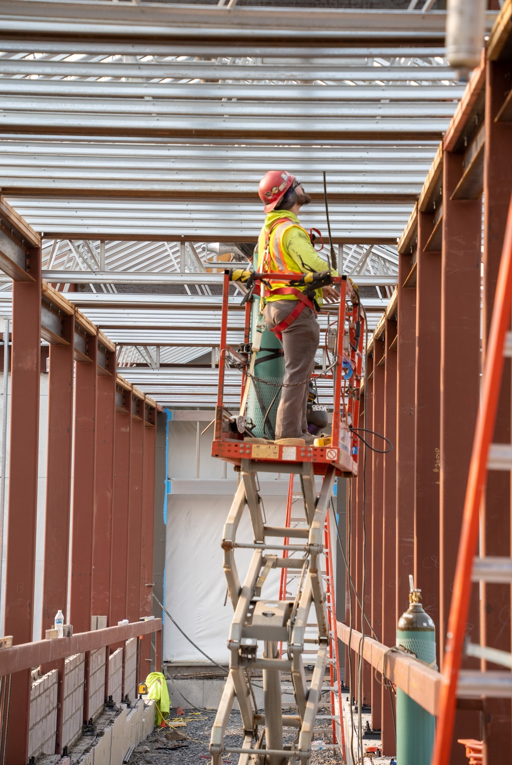 Construction continues on the campus of the Canandaigua VA Medical Center