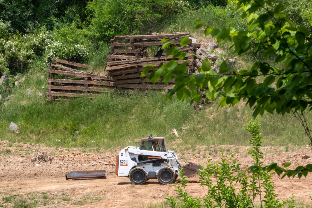 119th Engineer Company (Sapper) Trains on Demo Operations and Breaching Shotguns as Part of Training While at Camp Dawson