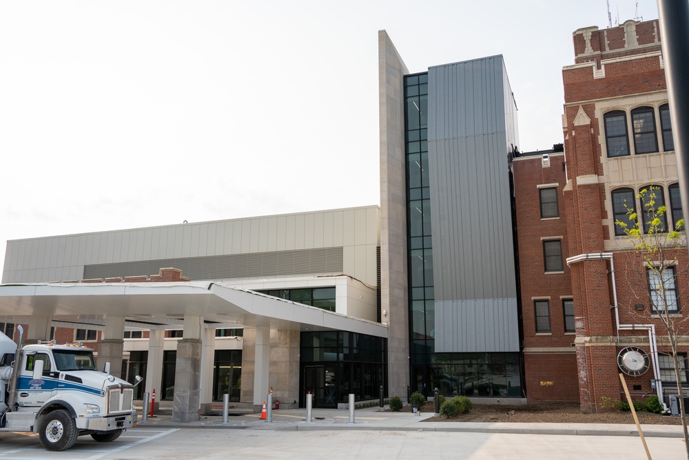 Construction continues on the campus of the Canandaigua VA Medical Center