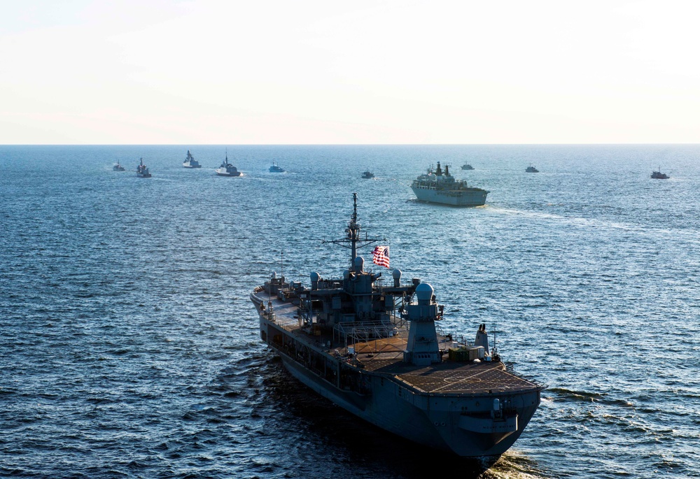 NATO and Sweden sail in formation during BALTOPS 23