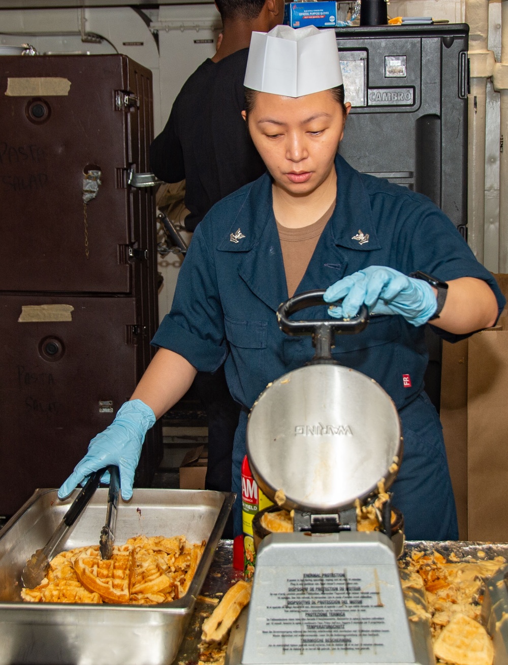 USS Ronald Reagan (CVN 76) CSADD hosts Sunday brunch