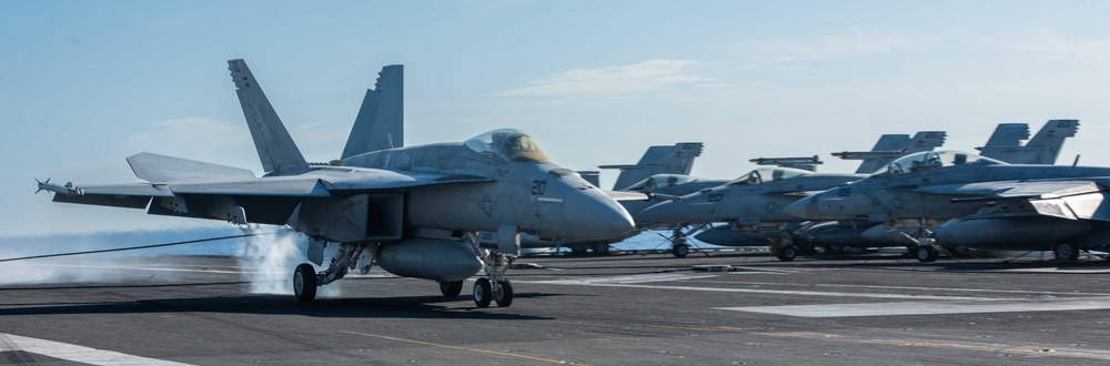 USS Ronald Reagan (CVN 76) conducts flight operations