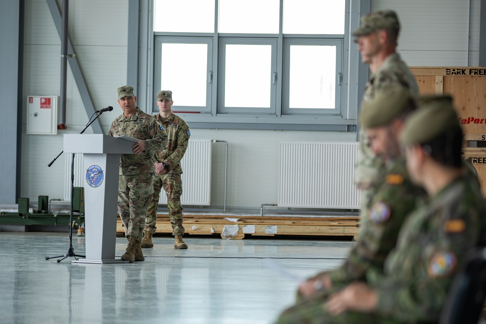 2nd Battalion, 3rd Aviation Regiment &amp; Task Force Knighthawk Change of Command and Assumption of Responsibility