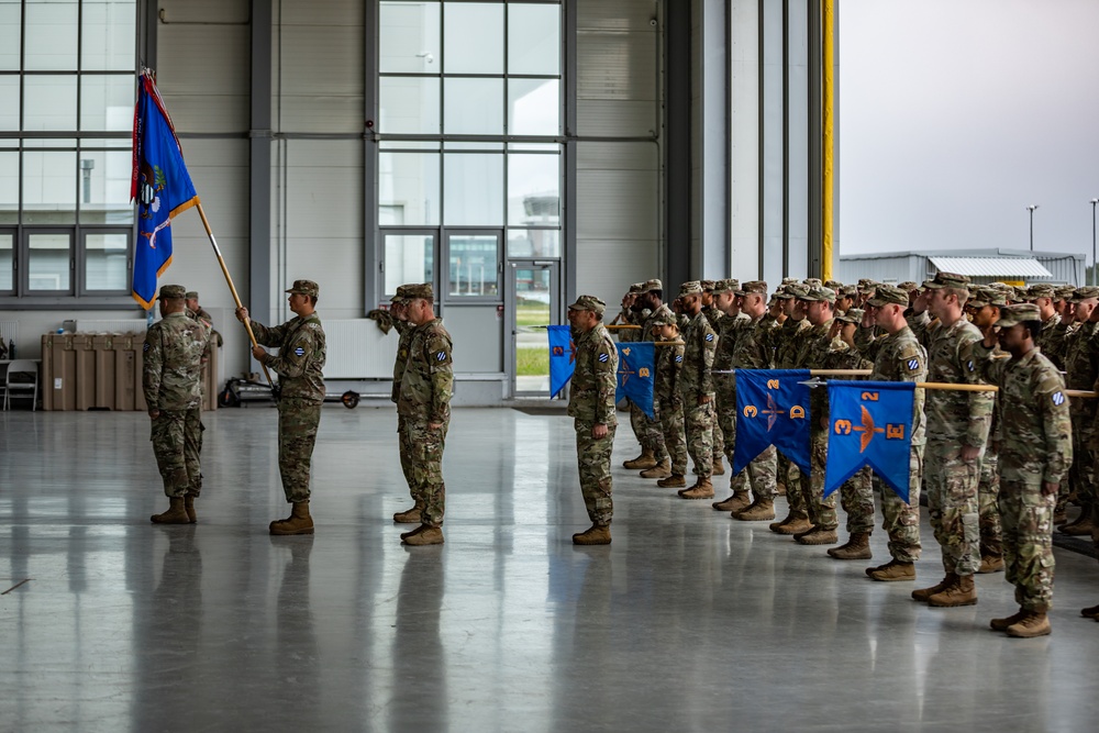 2nd Battalion, 3rd Aviation Regiment &amp; Task Force Knighthawk Change of Command and Assumption of Responsibility