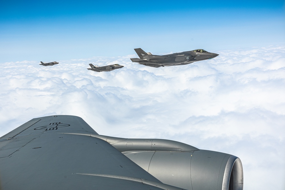 Arctic Challenge 2023:  Supersonic bombers soar over USS Gerald Ford