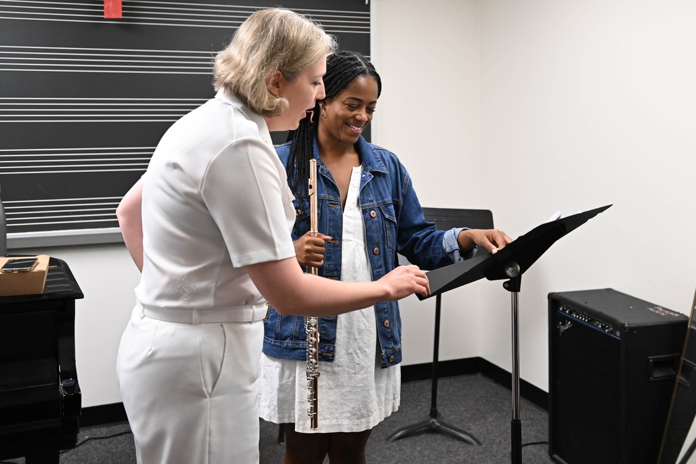 U.S. Navy Band partners with National Alliance for Audition Support