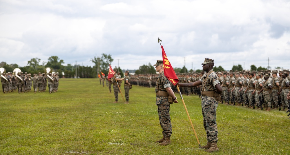 1/10 Change of Command Ceremony