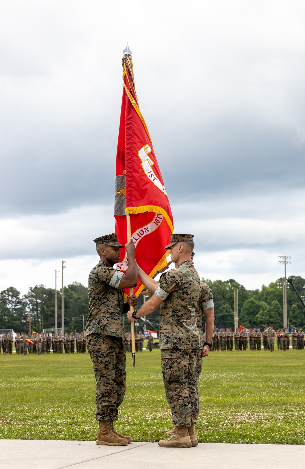 1/10 Change of Command Ceremony