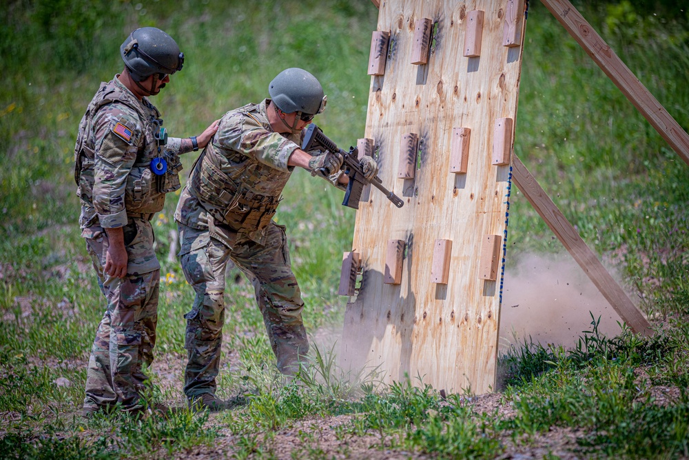 119th Engineer Company (Sapper) Trains on Demo Operations and Breaching Shotguns as Part of Training While at Camp Dawson