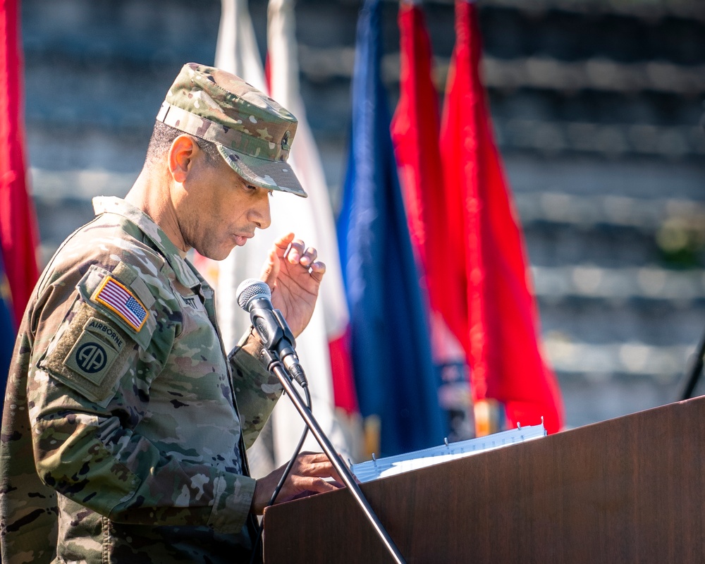 5th Battalion, 7th Air Defense Artillery Regiment welcomes new commander