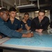 USS Ronald Reagan (CVN 76) Aerographer’s Mate hold training on meteorology