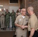 U.S. Navy Band holds E6 pinning ceremony for two Sailors