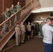 U.S. Navy Band holds E6 pinning ceremony for two Sailors