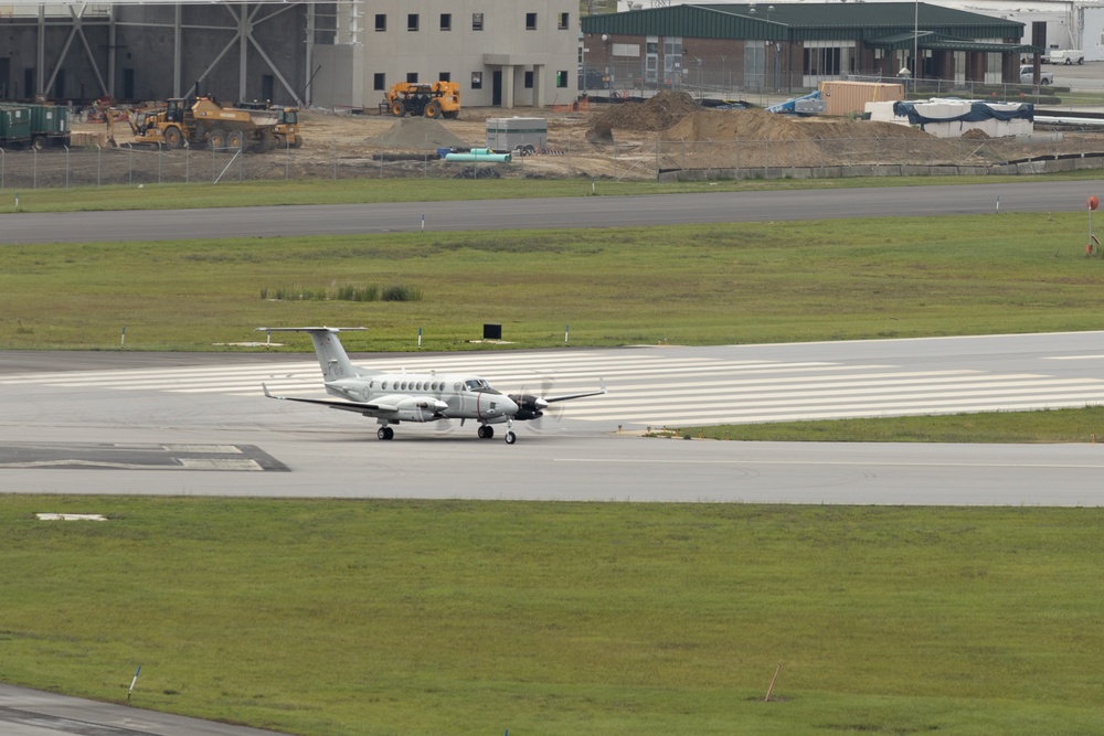 DVIDS Images C12 Huron Taxi and Takeoff at MCAS New River [Image 2