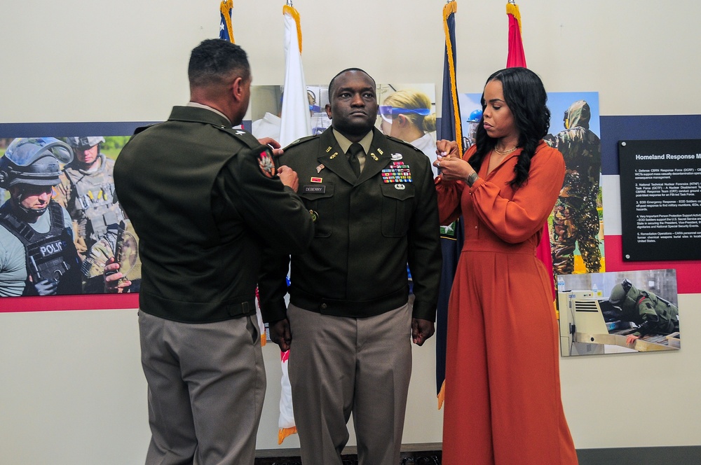 First command chief warrant officer promoted at premier DoD formation