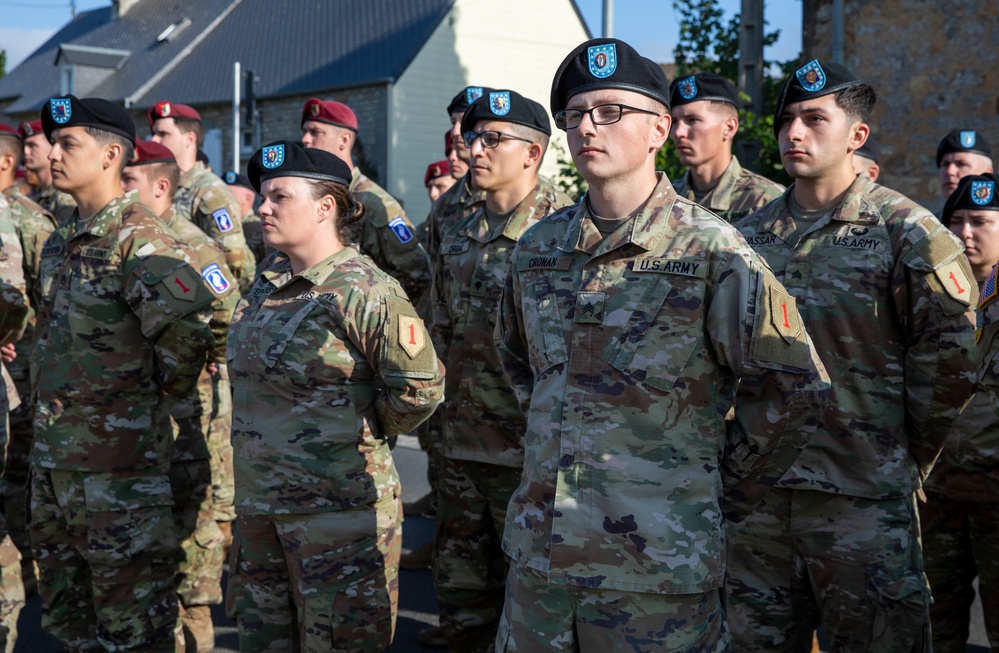 Honoring the Past: Big Red One Commemorates the 79th Anniversary of D-Day