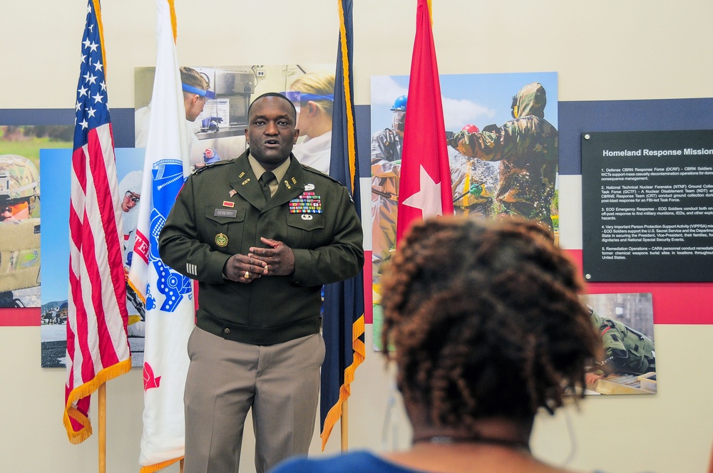 First command chief warrant officer promoted at premier DoD all hazards formation