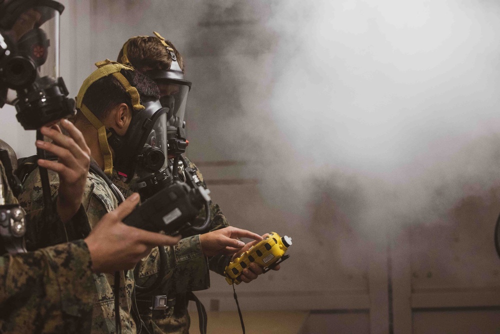 Ready and Capable, 26th MEU Marines Complete CBRN Hazard Advanced Training