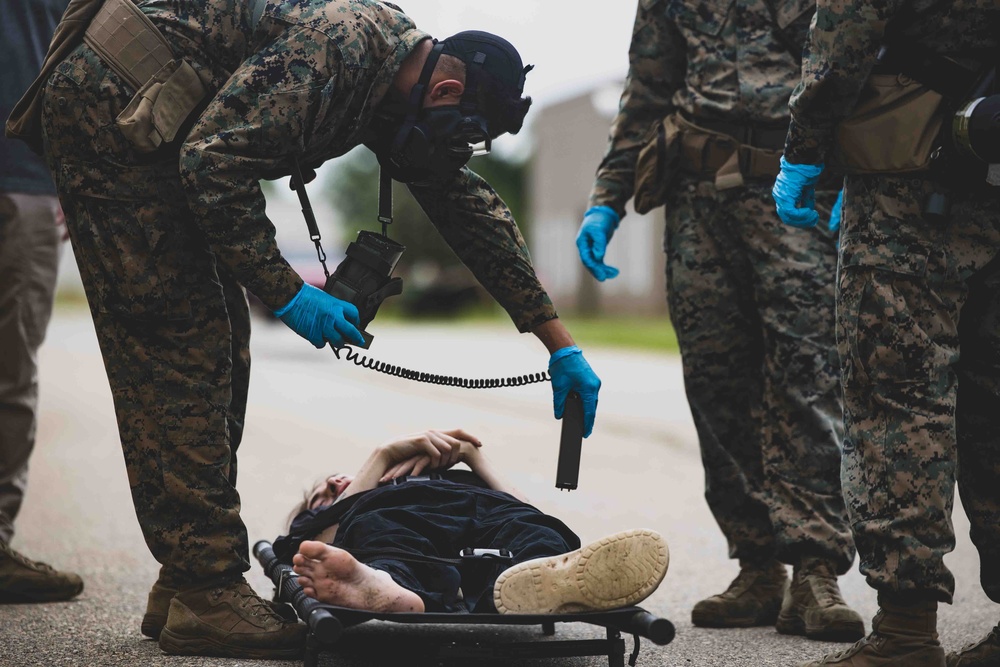 Ready and Capable, 26th MEU Marines Complete CBRN Hazard Advanced Training