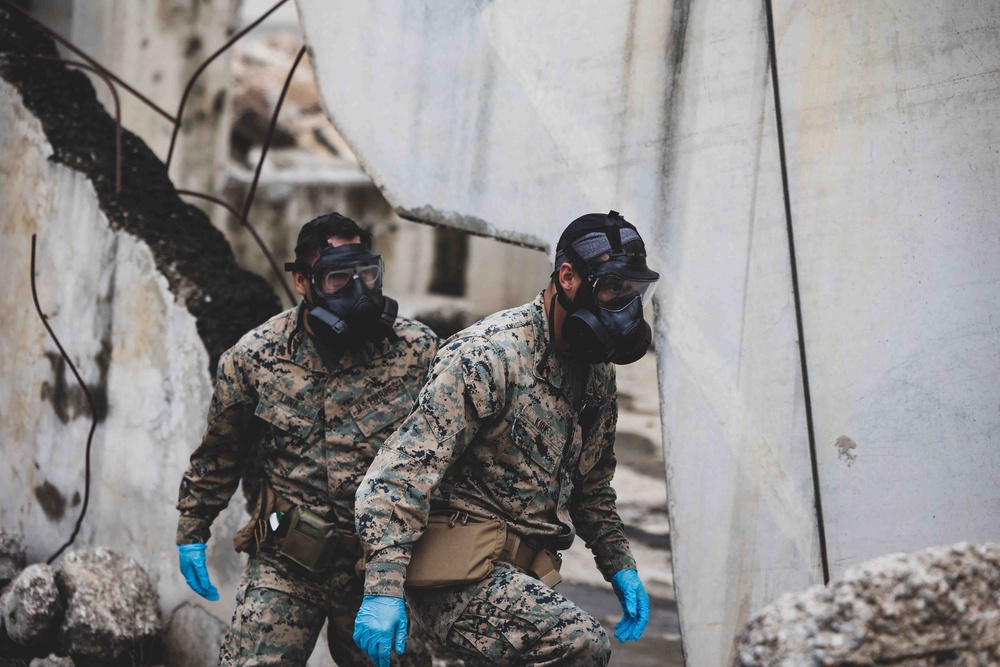 Ready and Capable, 26th MEU Marines Complete CBRN Hazard Advanced Training