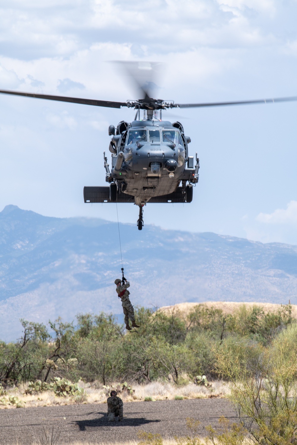 920th and 943d Security Forces HH-60G Pave Hawk helicopter training