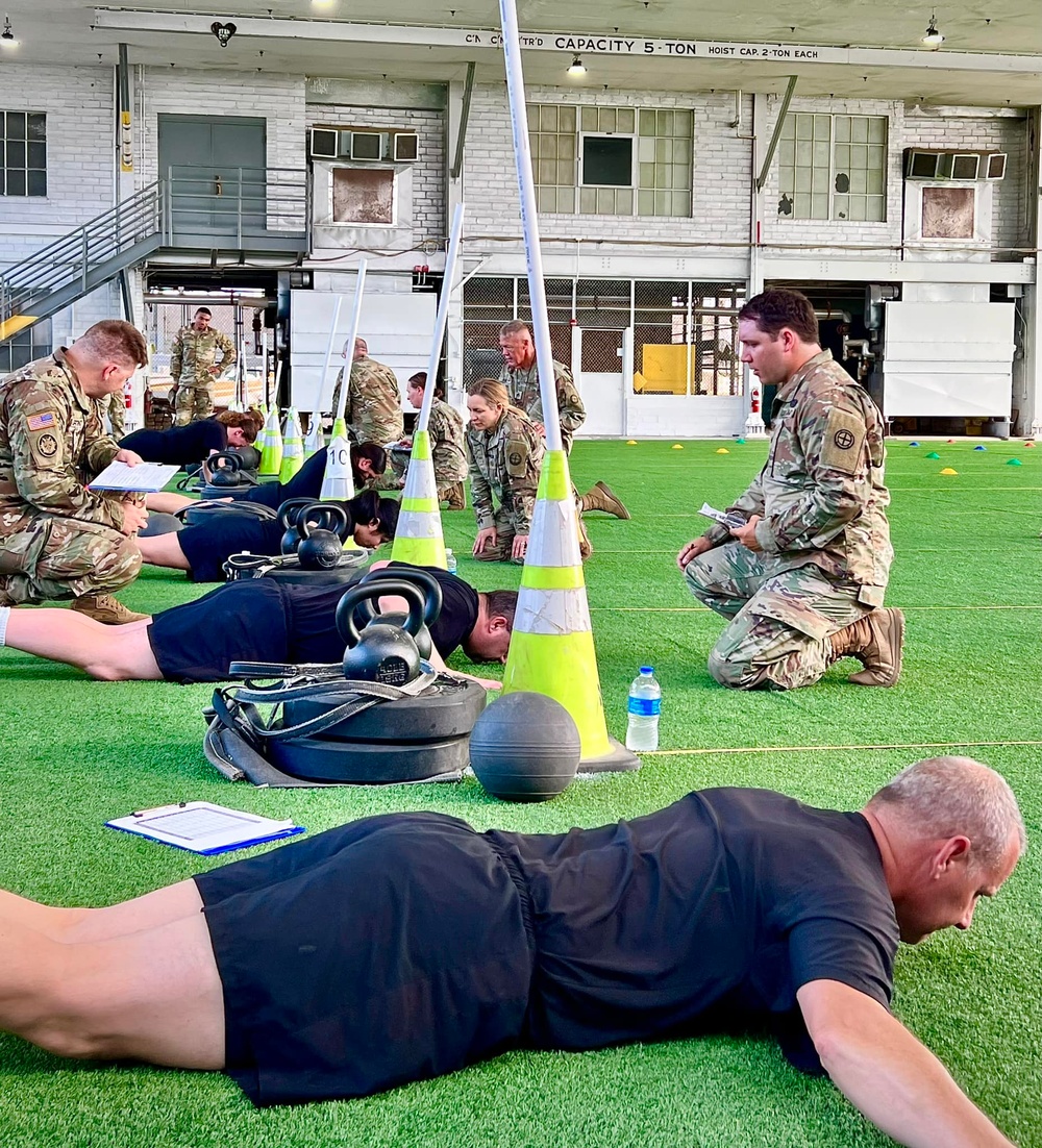 Division Soldiers open Annual Training 2023 with an ACFT