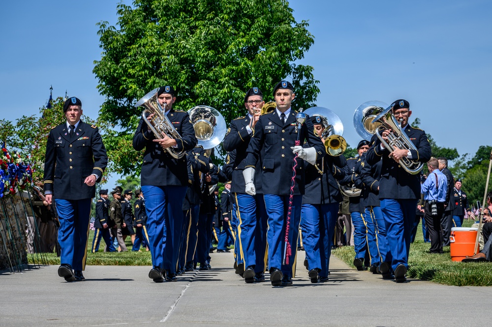 NJNG's 63rd Army Band performs at Memorial Day Ceremony