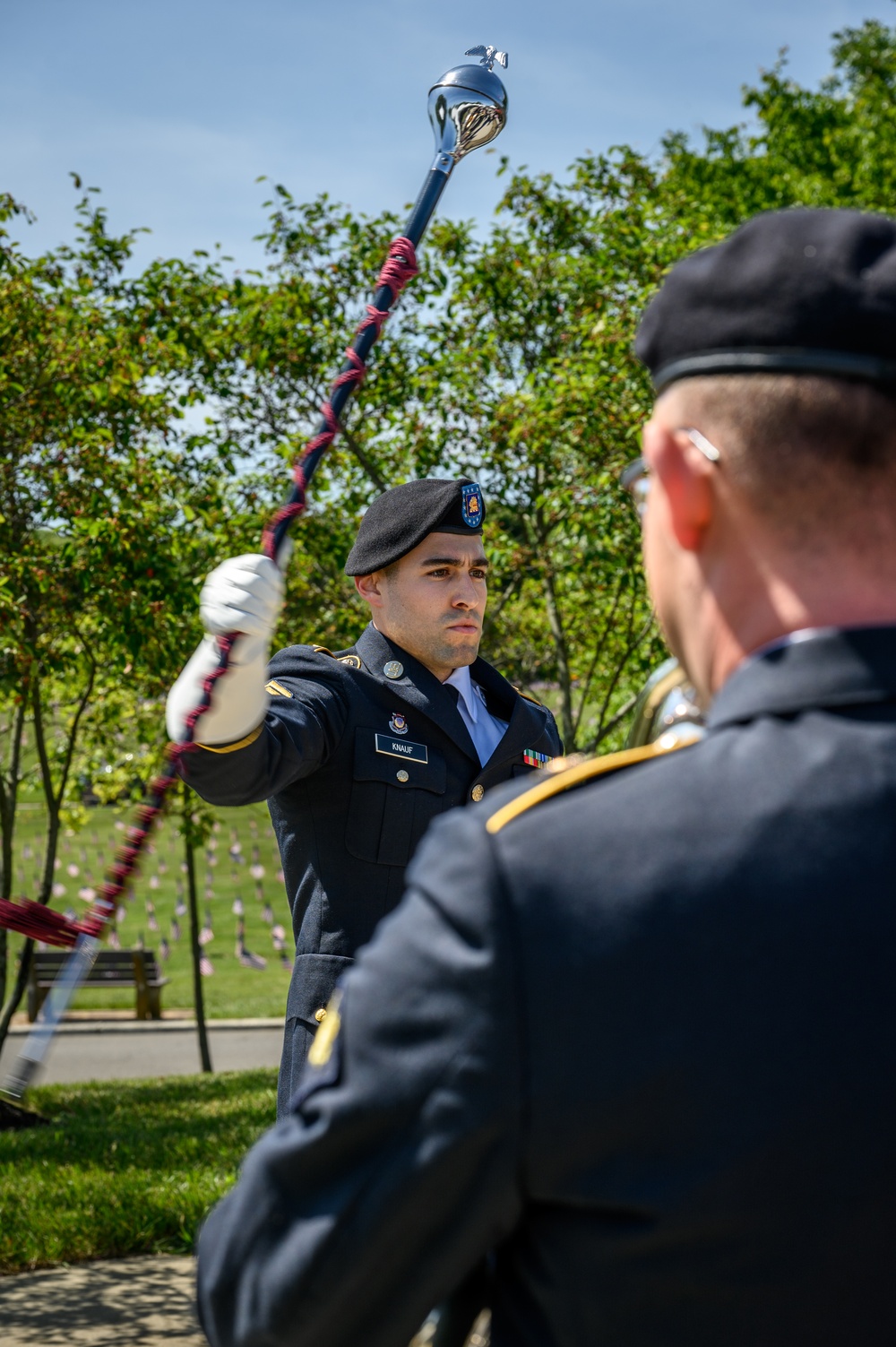 NJNG's 63rd Army Band performs at Memorial Day Ceremony