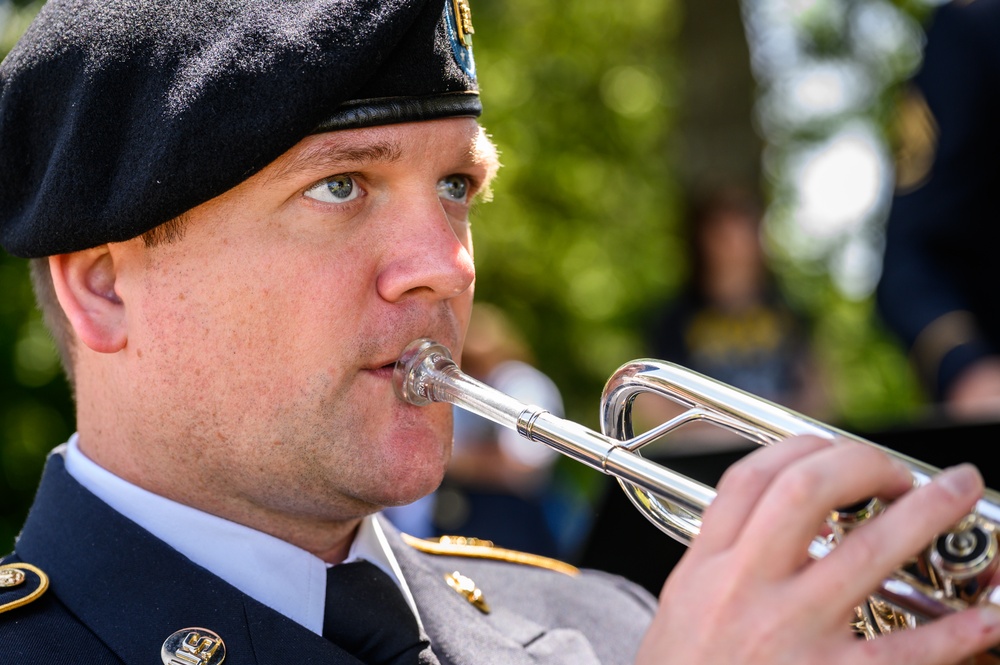 NJNG's 63rd Army Band performs at Memorial Day Ceremony