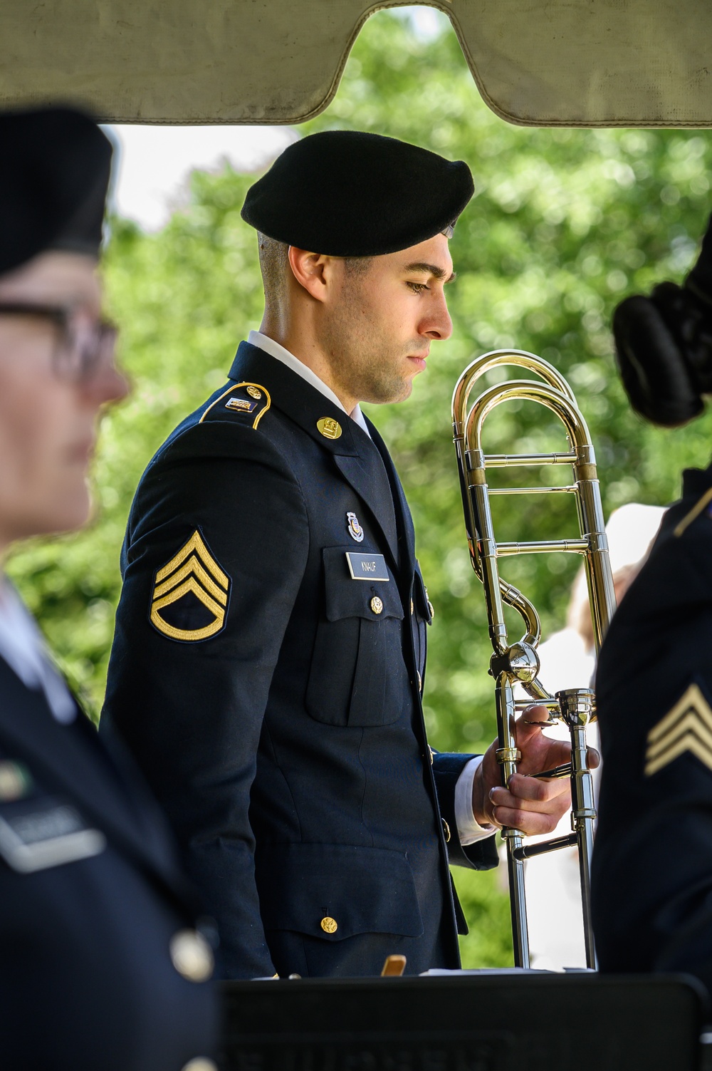 NJNG's 63rd Army Band performs at Memorial Day Ceremony