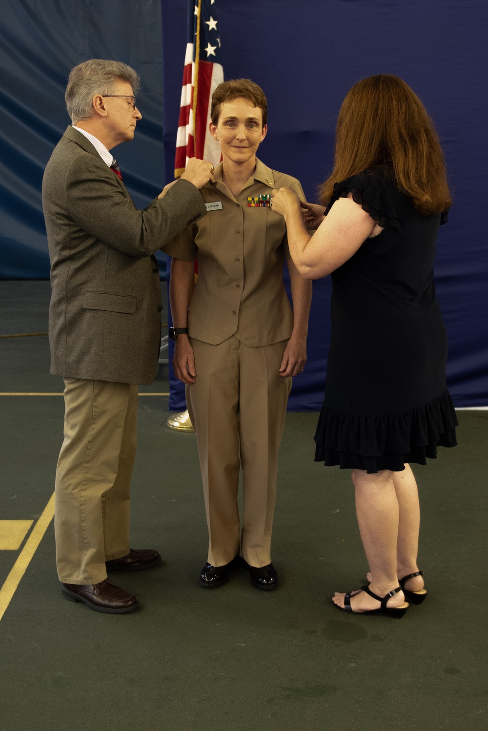 Navy Band Pins Newest Senior Chiefs and Master Chief