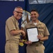 Navy Band Pins Newest Senior Chiefs and Master Chief