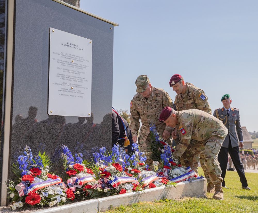 82nd Airborne Division Paratroopers Attend Iron Mike Ceremony