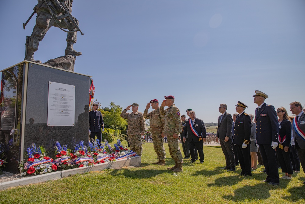 82nd Airborne Division Paratroopers Attend Iron Mike Ceremony