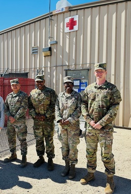 Behavioral Health is expanded at NTC rotation with volunteer interns from WBAMC