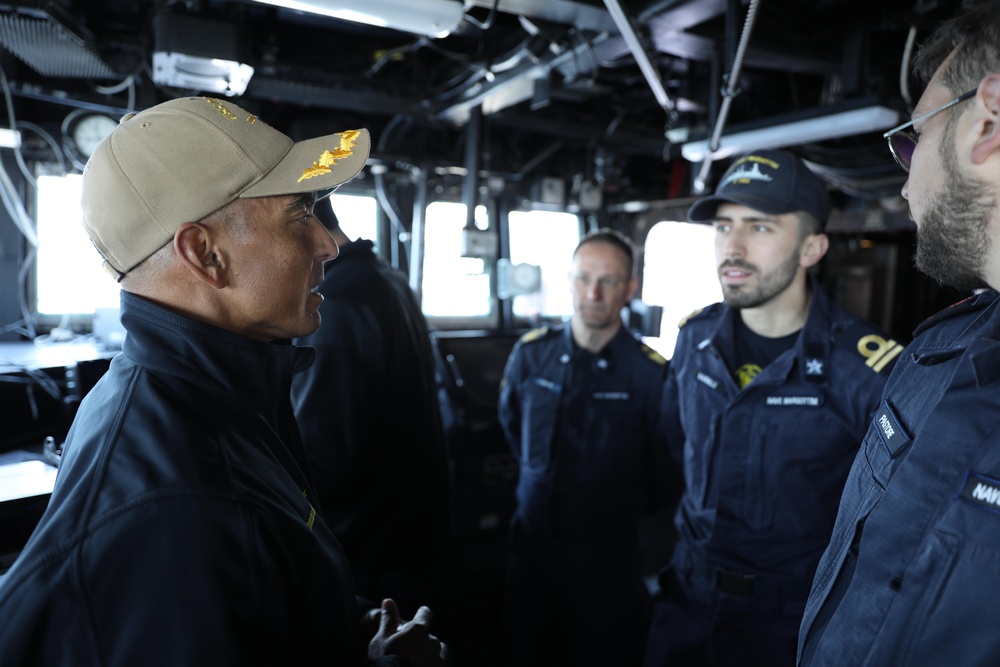 USS Paul Ignatius Sailor Exchange with Italian Navy