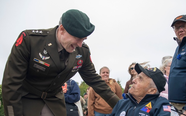 D-Day 79 Pointe du Hoc Ceremony
