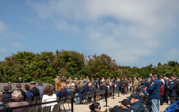 D-Day 79 Pointe du Hoc Ceremony