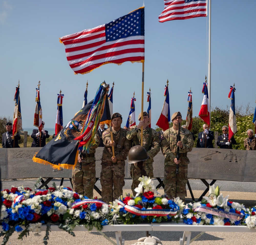 D-Day 79 Pointe du Hoc Ceremony